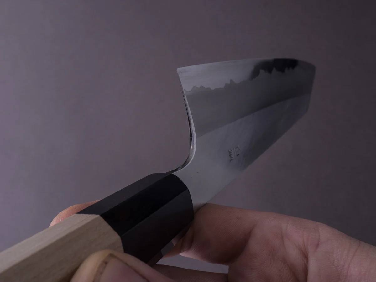 Hitohira - Togashi - White #1 - Stainless Clad - 240mm Kiritsuke Gyuto - Ho Wood Handle - Image 8