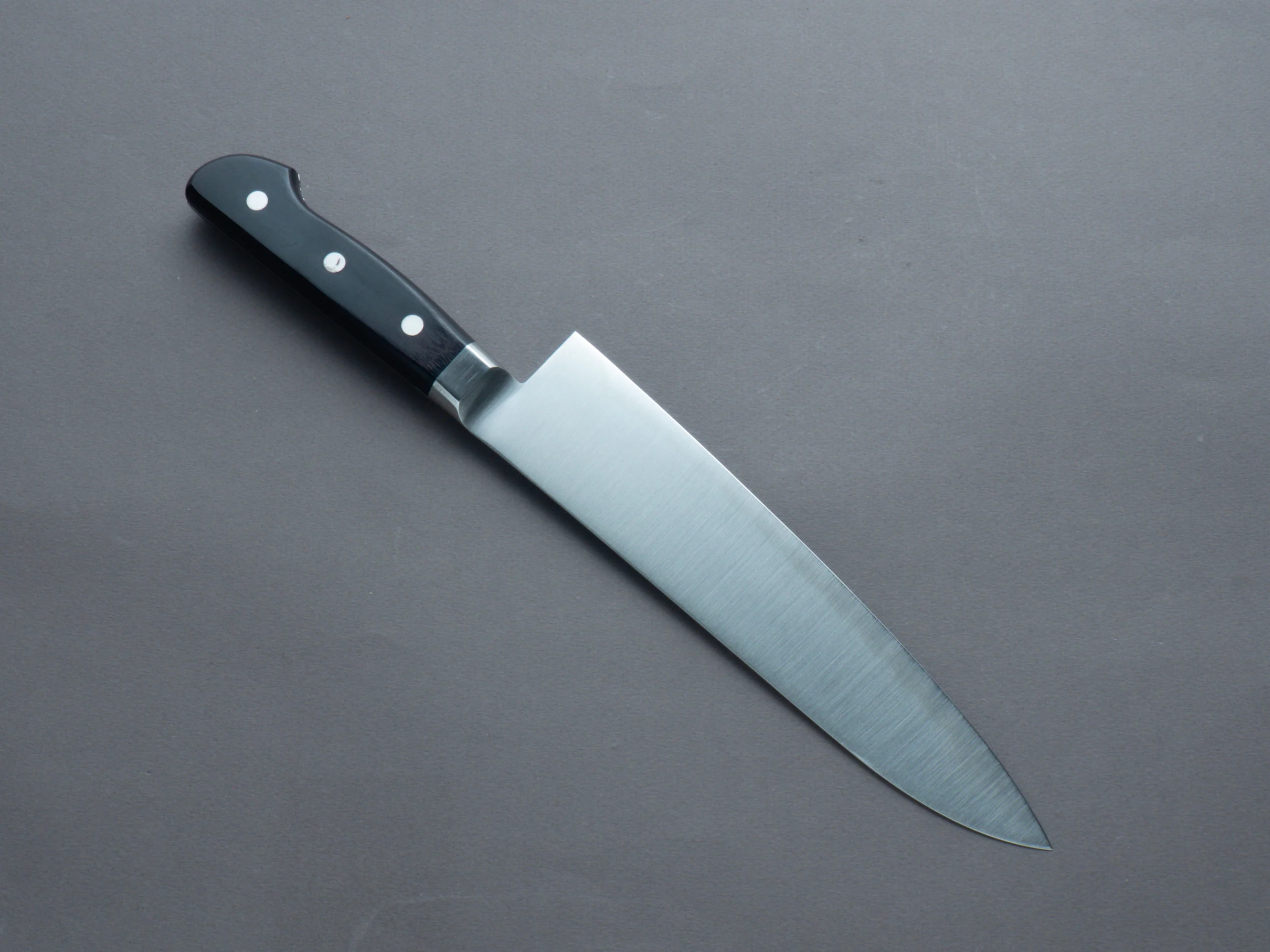 Hitohira - Imojiya TH - Stainless - Migaki - Gyuto - 210mm - Western Handle - Image 2