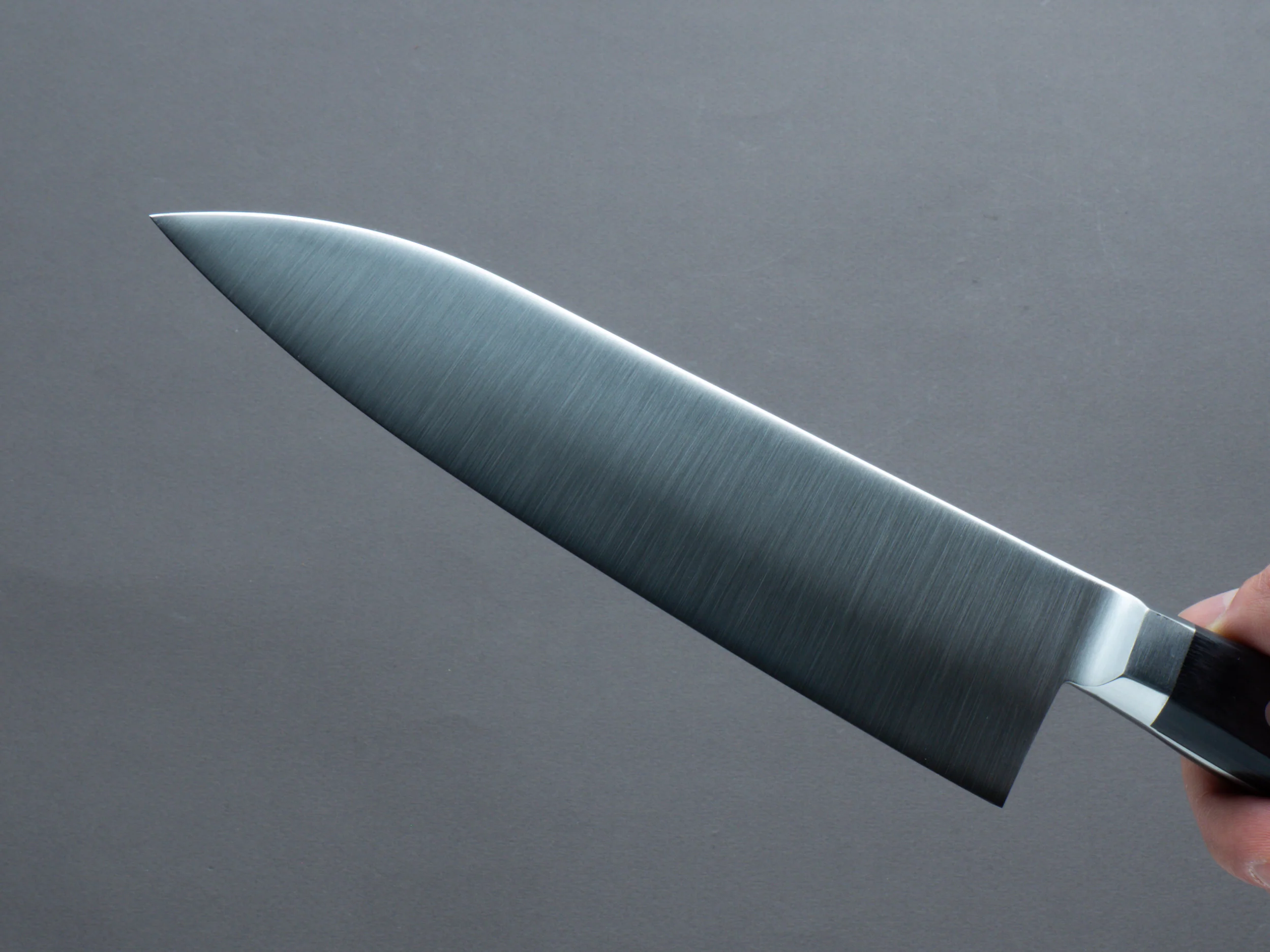 Hitohira - Imojiya TH - Stainless - Migaki - Santoku - 180mm - Western Handle - Image 3