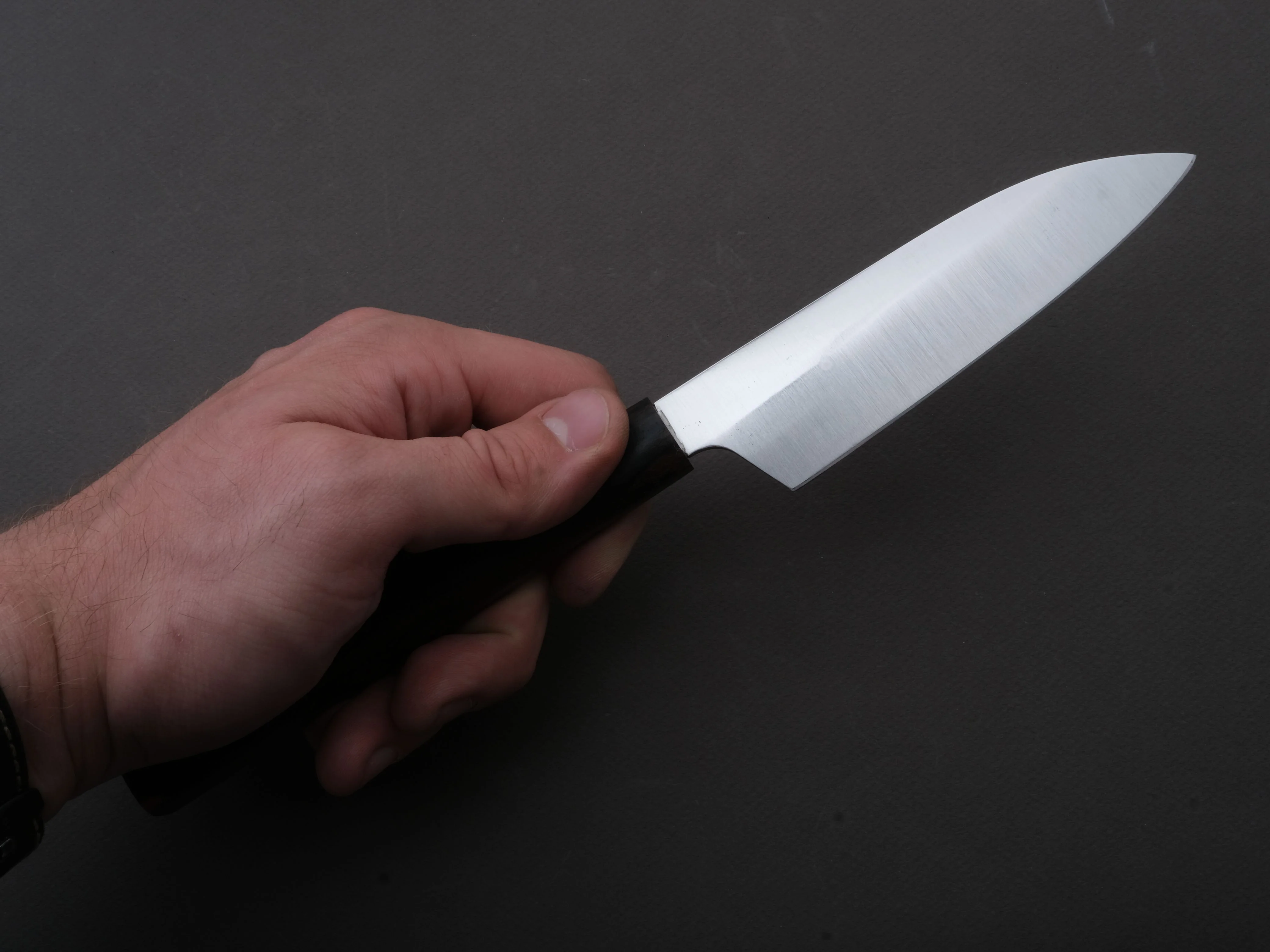 Jordan Kepler - 80CrV2 - 115mm Petty/Utility - Rosewood Handle - Image 3