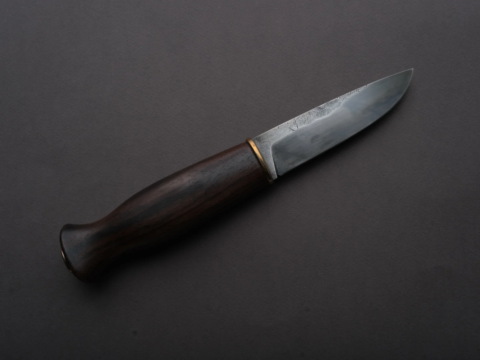 Jordan Kepler - Fixed Blade - Puukko - 80CrV2 - 3.75" - Rosewood Handle