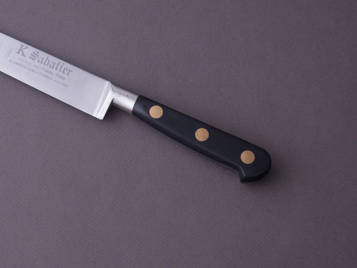 K Sabatier - Authentique - Carbon - Slicer - 8" - Western Handle - Image 6