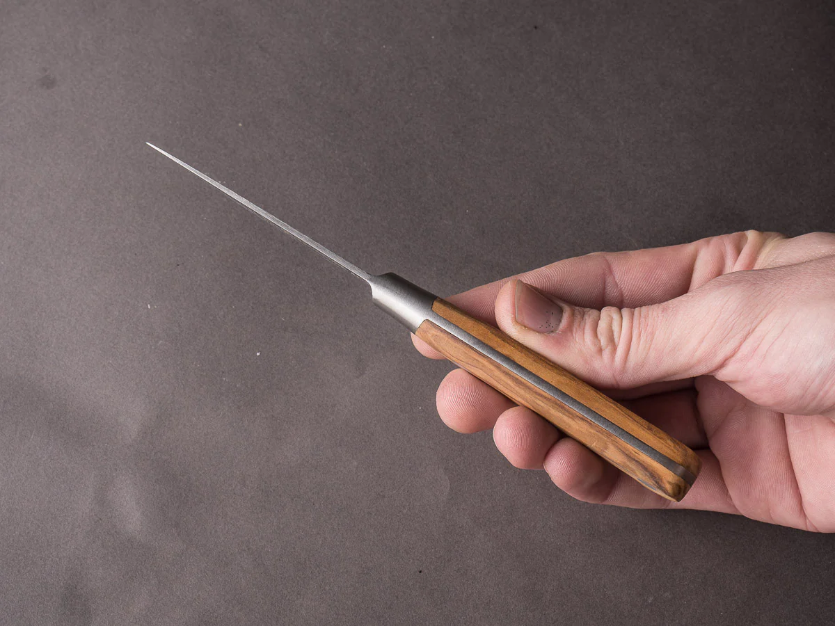 K Sabatier  -  Authentique - Stainless - Paring - 2 3/4" - Olivewood Handle - Image 3