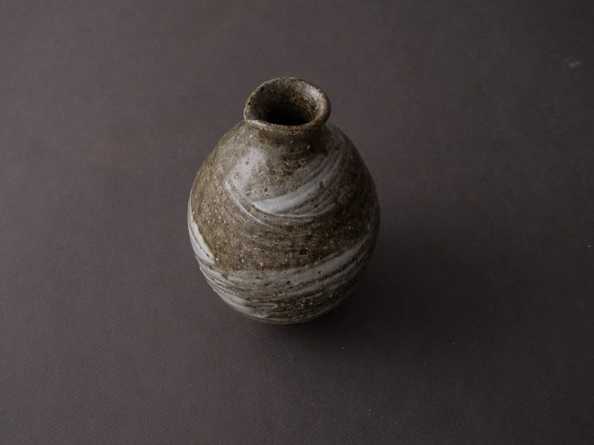Komon - Mr. & Mrs. Shinohara - Ceramic - Sake Cup Set - Hakeme - Image 2