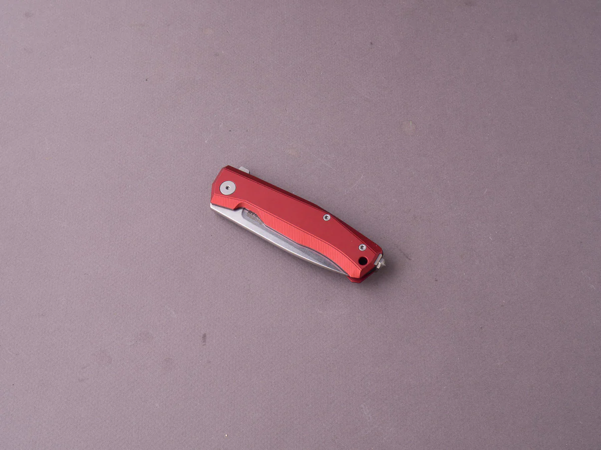 lionSTEEL - Folding Knife - Frame Lock - MYTO - M390 - 85mm - Red Aluminum - Image 3