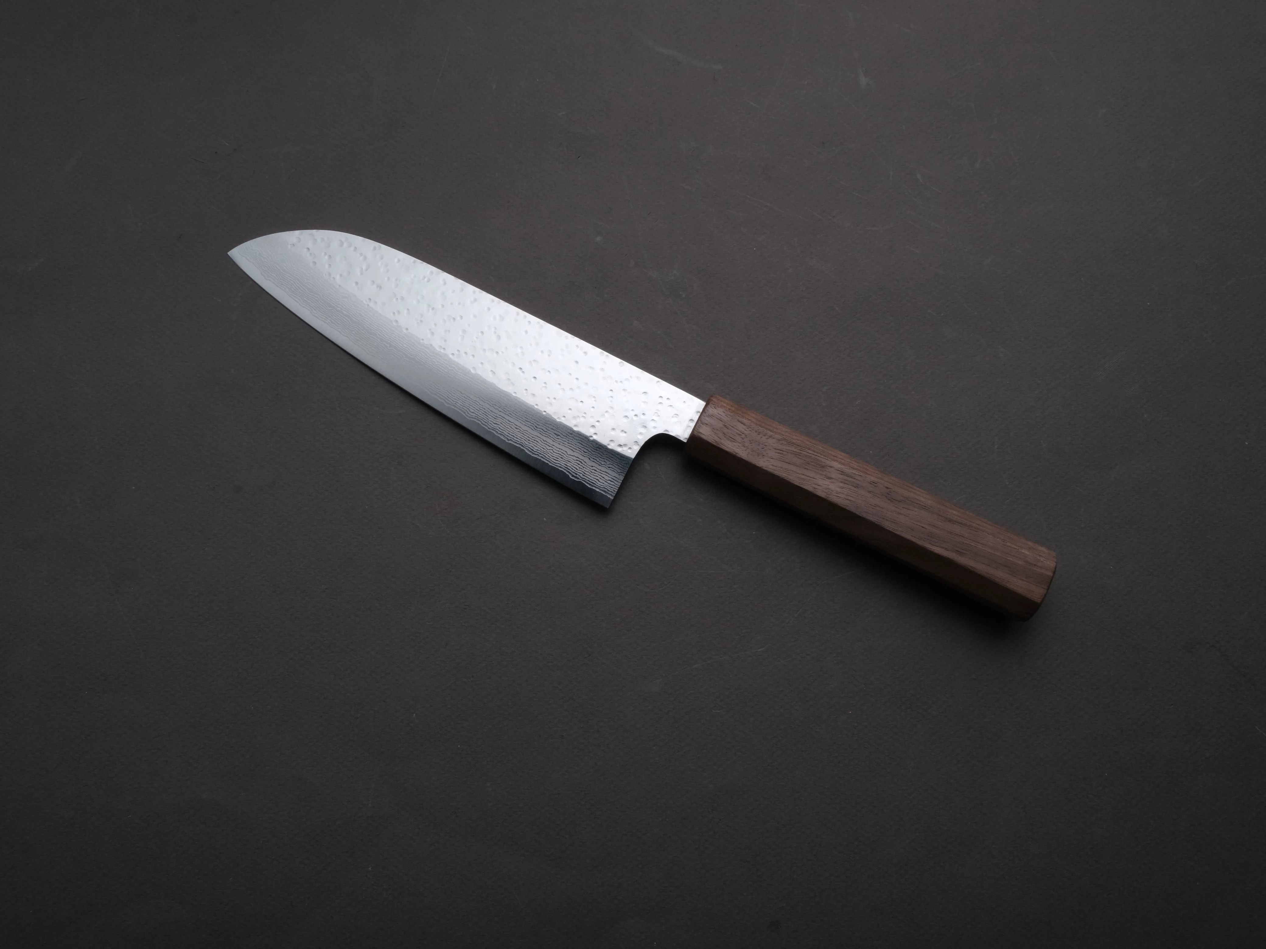 Makoto Kurosaki - STK - VG7 - Santoku - 165mm - Walnut Handle - Image 2