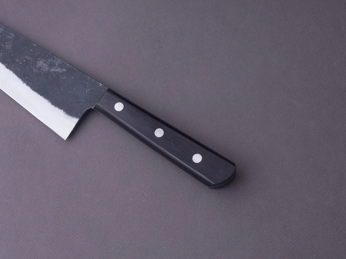 Morihei - Hisamoto - White #1 - Kurouchi - 180mm - Gyuto - Western Handle (No Bolster) - Image 6