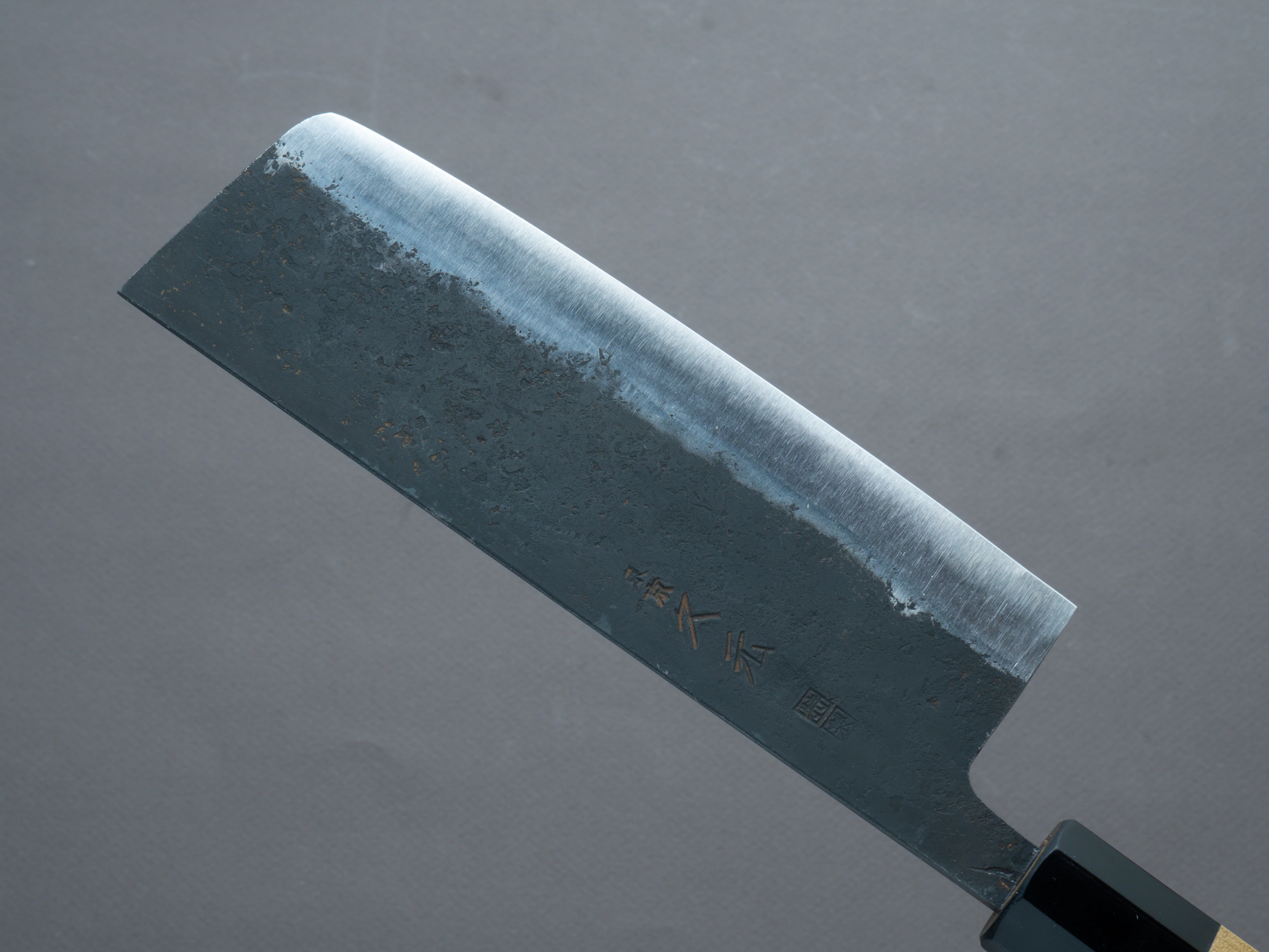 Morihei - Hisamoto - Kurouchi - White #1 - Nakiri 165mm - Magnolia Handle - Image 4