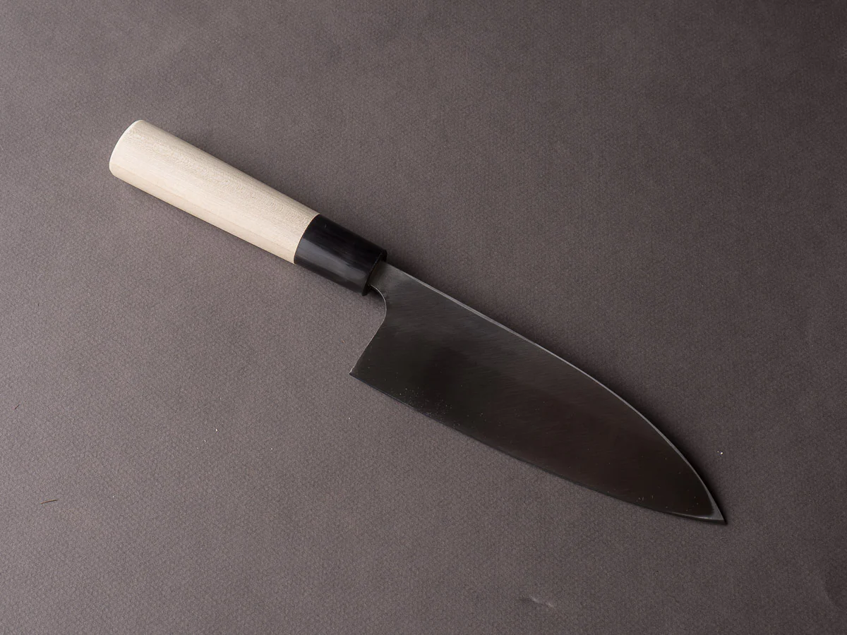 Mumei - Stainless - Left Handed - Deba - 165mm - Magnolia Handle - Image 3