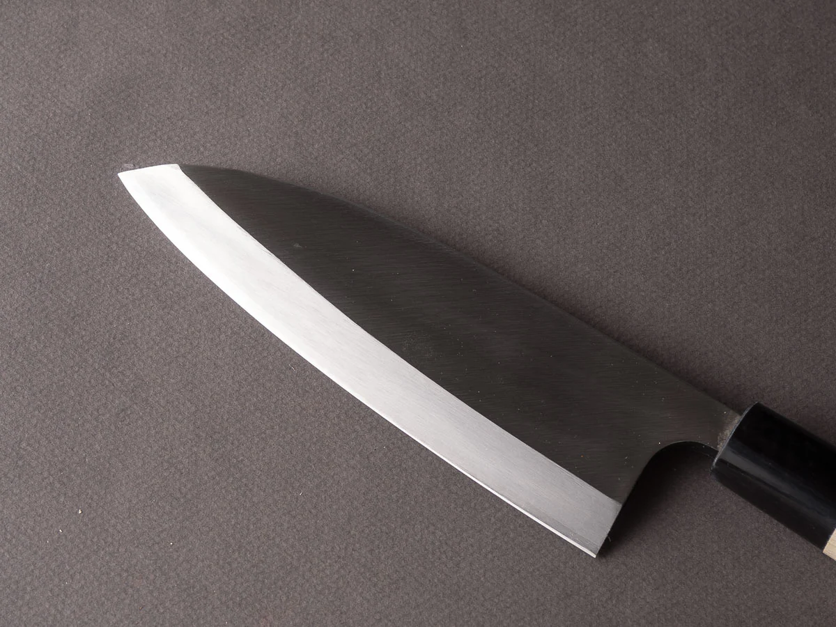 Mumei - Stainless - Left Handed - Deba - 165mm - Magnolia Handle - Image 4