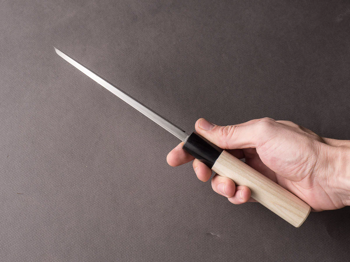 Mumei - Stainless - Left Handed - Deba - 165mm - Magnolia Handle - Image 9
