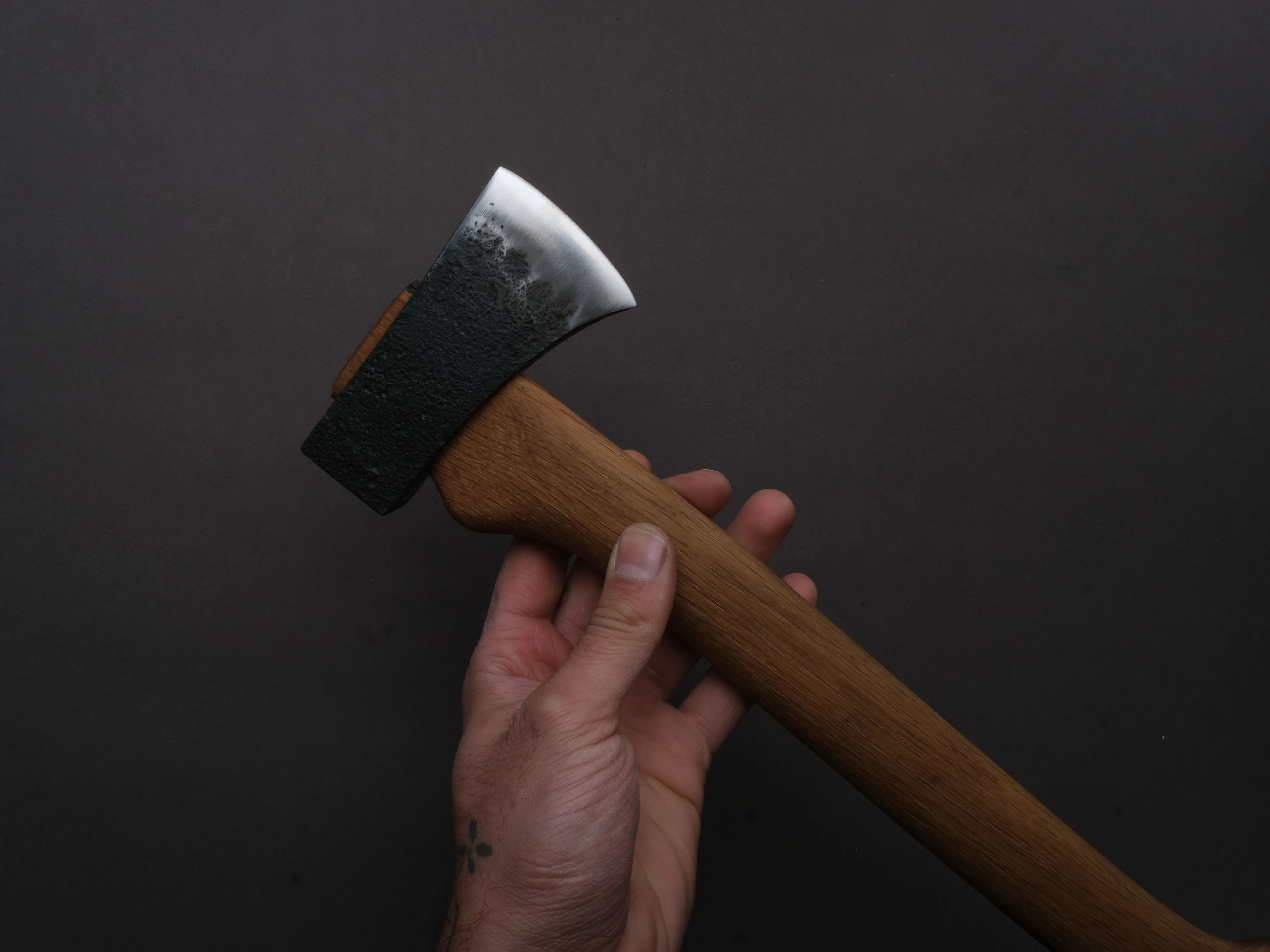 Northeast Axe & Tool - 1/2lb Axe - 1055 Carbon - 12.5" Hickory Handle - Image 5