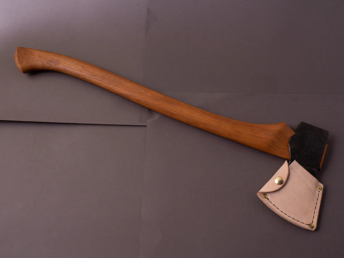 Northeast Axe & Tool - 1lb 8oz Forest Axe - 1050 Carbon - 24" Hickory Handle - Image 2