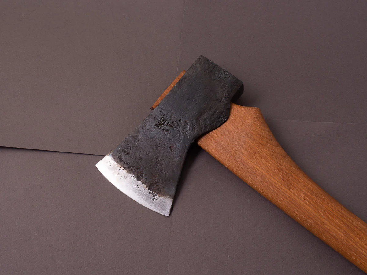 Northeast Axe & Tool - 1lb 8oz Forest Axe - 1050 Carbon - 24" Hickory Handle - Image 3