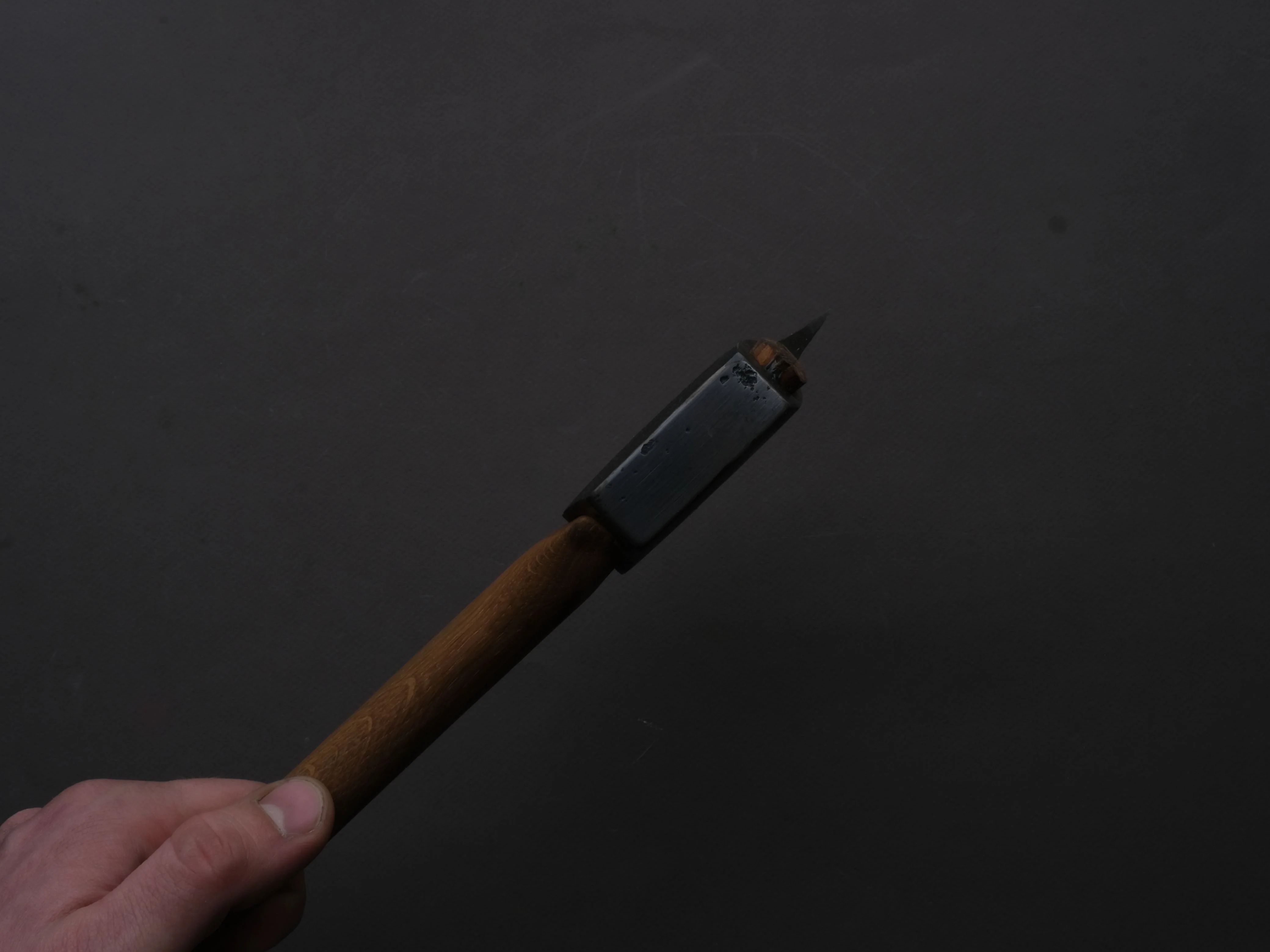 Northeast Axe & Tool - 1lb Carving Axe - 1055 Carbon - Hickory Handle - Image 7