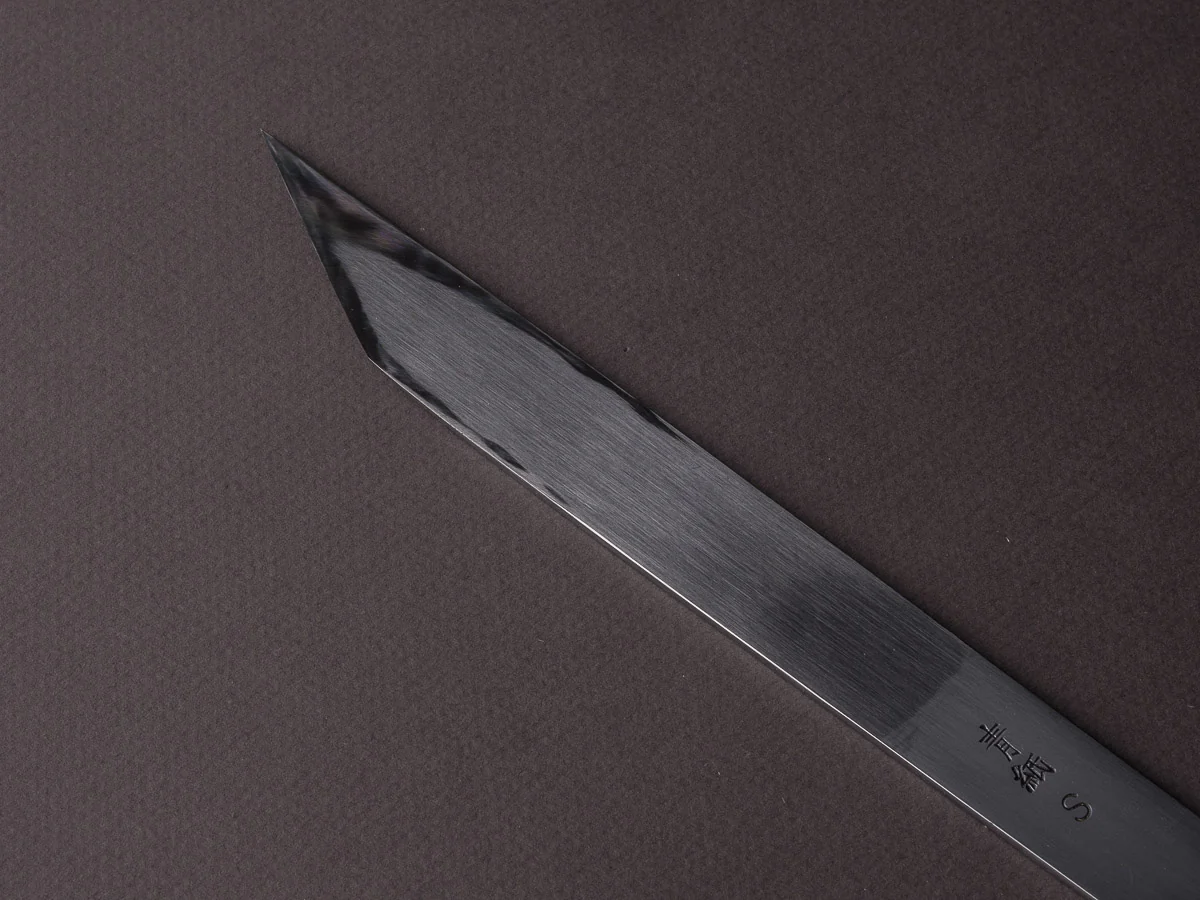 Sakai Kikumori - Tanaka - Super Blue Migaki - Kiridashi - Signed and Serialized - Image 4