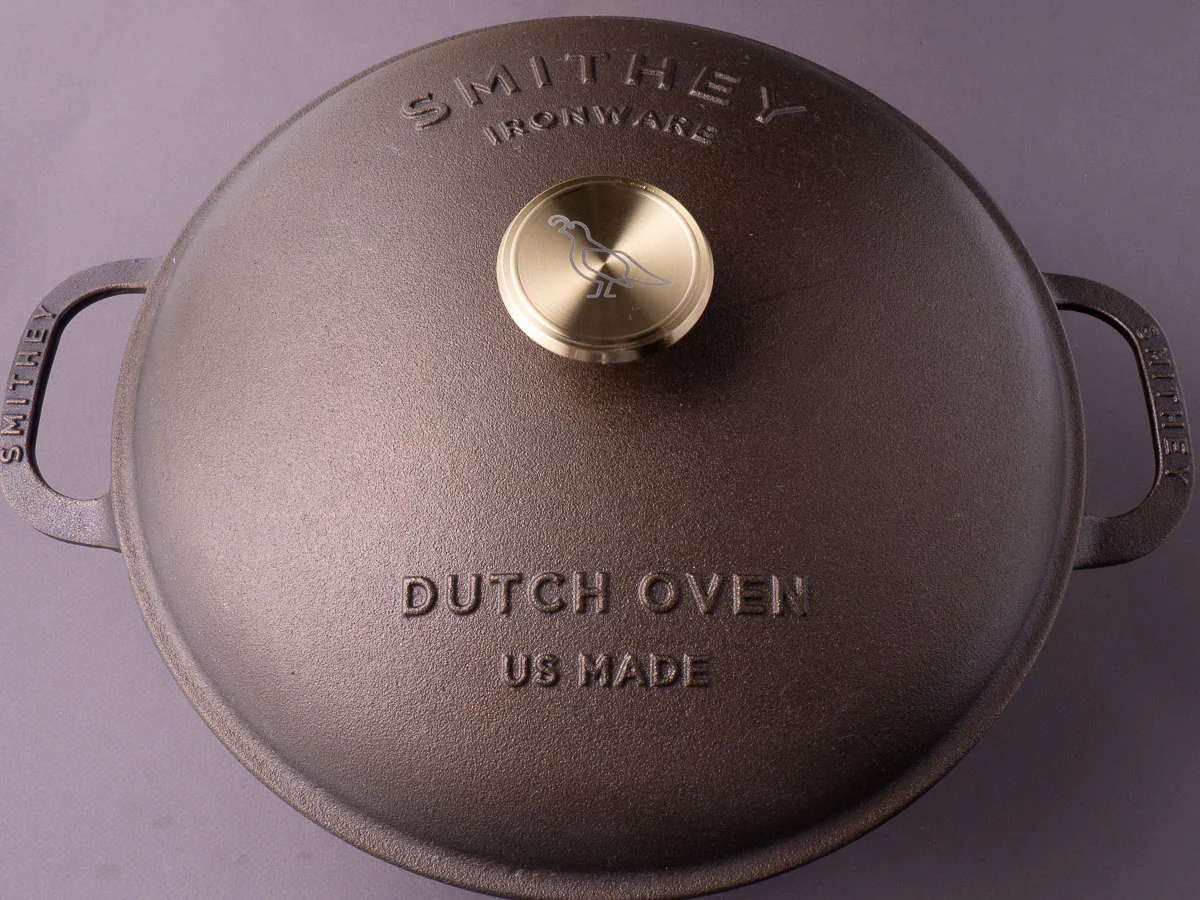 Smithey Ironware - Cast Iron - 7.5 Qt Dutch Oven