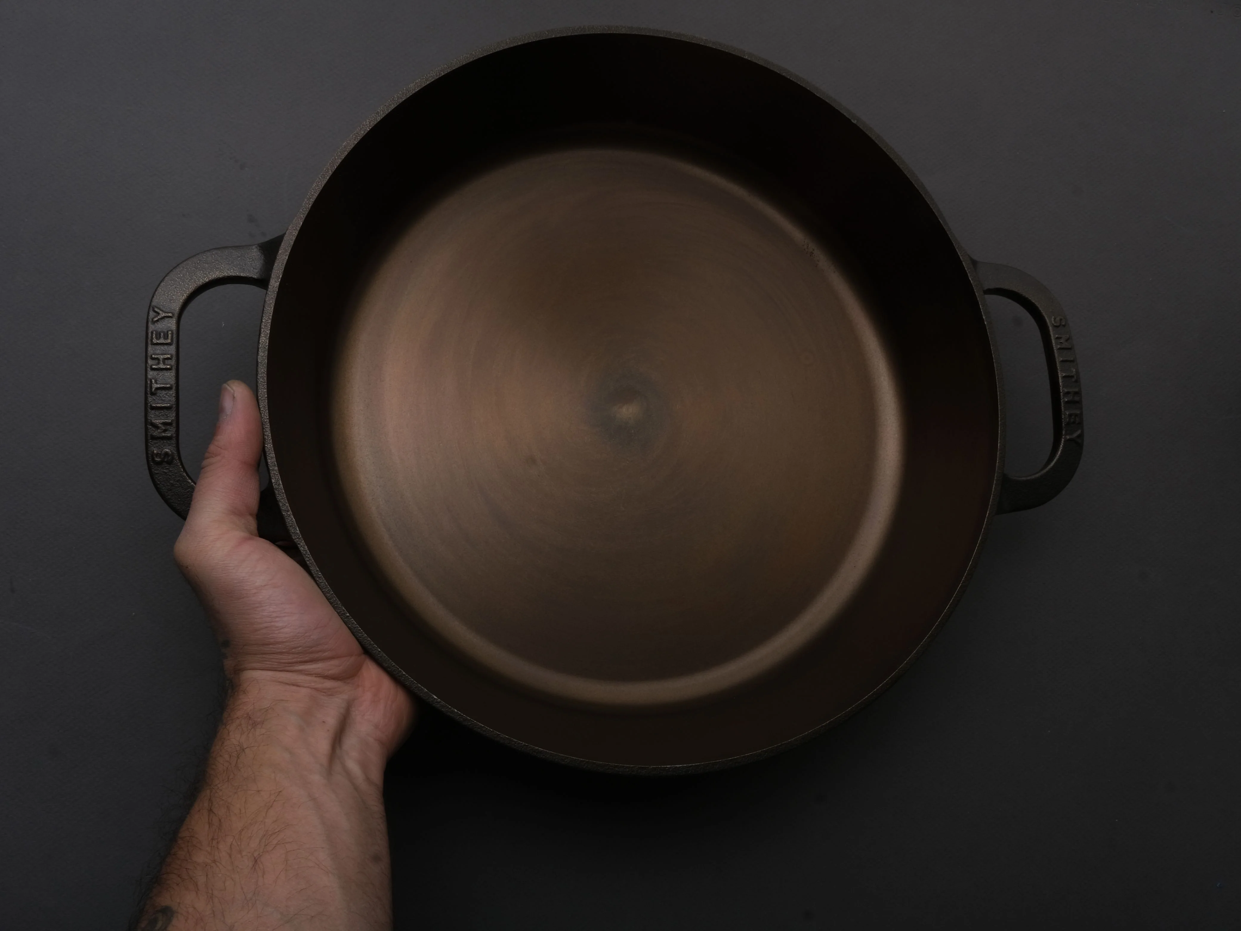 Smithey Ironware - Cast Iron - No. 12 Dual Handle Skillet - Image 2