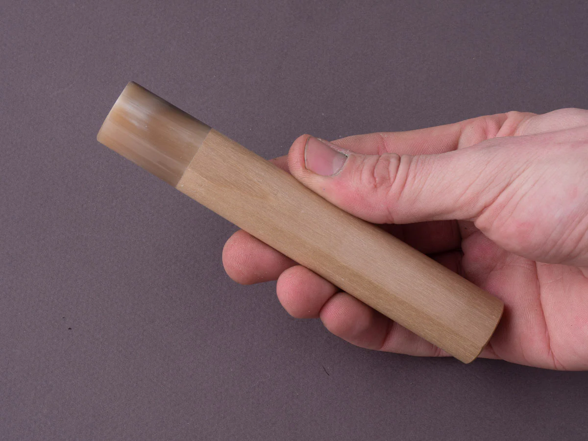 Taihei - Handle - Magnolia - Blonde Horn - D Shaped (Right Handed) - Image 2