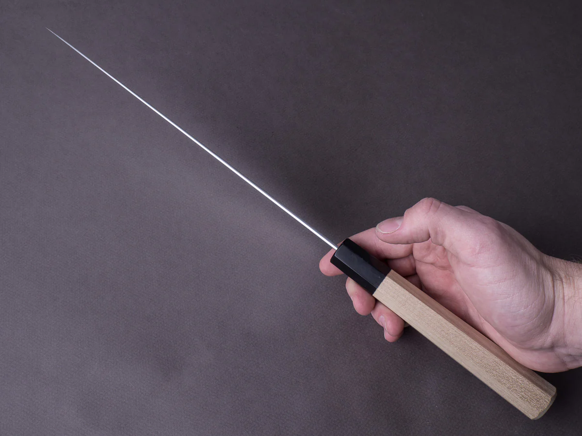 Takada no Hamono - Blue #2 - Suiboku - 270mm Gyuto - Ho Handle - Image 8