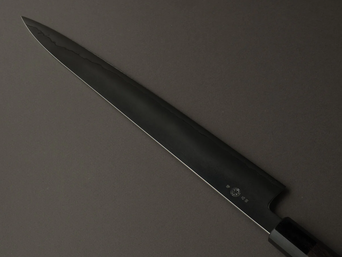 Takada no Hamono - Ginsanko - Suiboku - 300mm Sujihiki - Rosewood Handle - Image 2