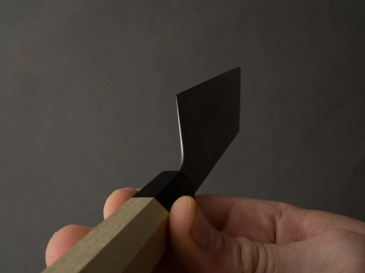 Takada no Hamono - White #2 - HH - 170mm Bunka (Mukimono Kaku) - Ho Wood Handle - Image 5