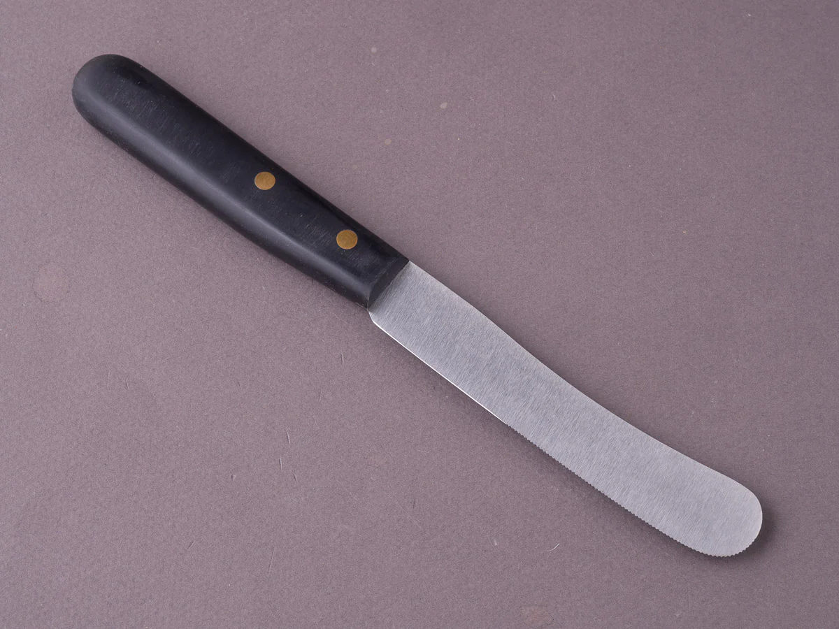 Windmühlenmesser - Buckel - Stainless - 115mm Table Utility Knife - POM Handle - Serrated