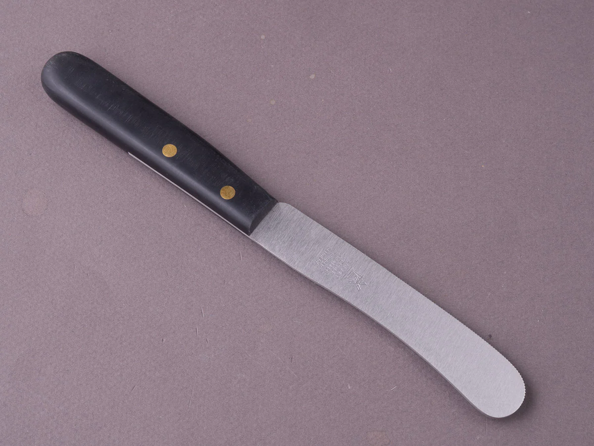 Windmühlenmesser - Buckel - Stainless - 115mm Table Utility Knife - POM Handle - Serrated - Image 2