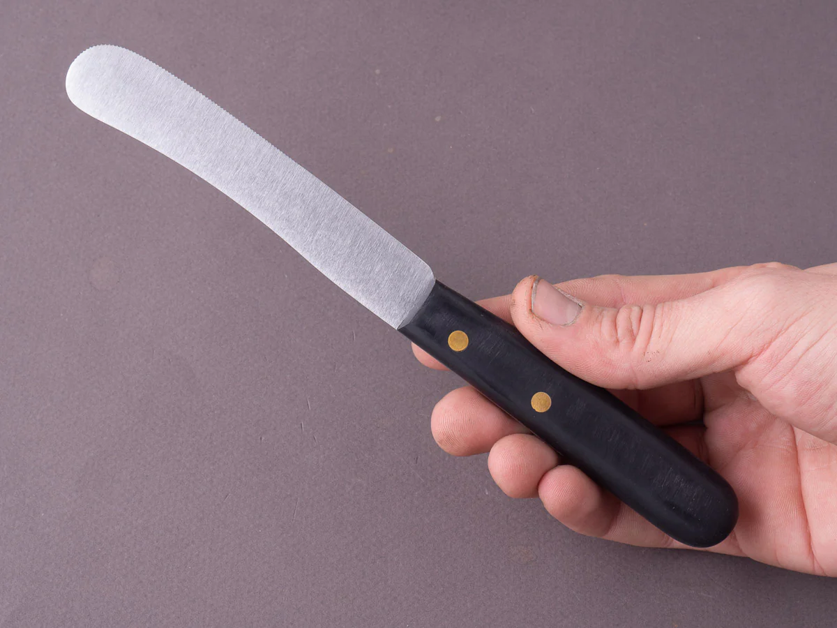 Windmühlenmesser - Buckel - Stainless - 115mm Table Utility Knife - POM Handle - Serrated - Image 5